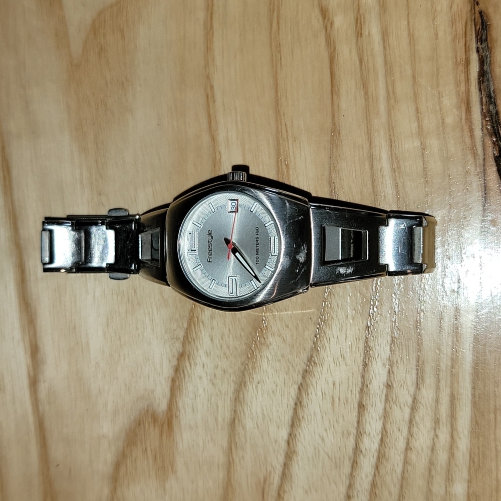 Silver womens Freestyle watch